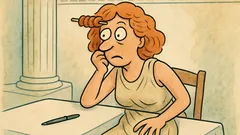 Ανέκδοτο: Σουβλάκι πίσω απ’ το αυτί...