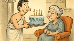 Ανέκδοτο: Πεθερές και τούρτες—τι κοινό έχουν;