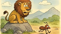 Ανέκδοτο: Κάποτε λιοντάρι στην κορυφή του βουνού