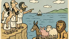 Ανέκδοτο: Τι χωρίζει τους ανθρώπους από τα ζώα;