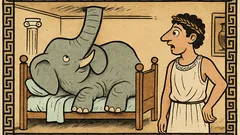 Ανέκδοτο: Πώς καταλαβαίνεις ελέφαντα κάτω απ’ το κρεβάτι;