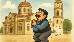 Ανέκδοτο: Ένας Ανωγειανός κλάνει στον Άγιο Μηνά…