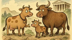 Ανέκδοτο: Γιατί η αγελάδα έχει άντρα βόδι;