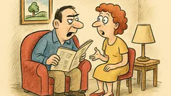 Ανέκδοτο: Τι να κάνω, αντρούλη μου;