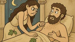 Ανέκδοτο: Η Εύα ζηλιάρα, μετράει τα πλευρά