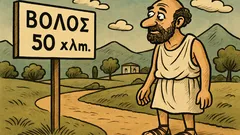 Ανέκδοτο: Ποια είναι η καλύτερη πινακίδα στη Λάρισα;