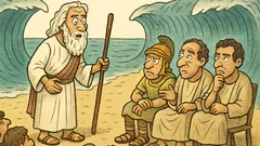 Ανέκδοτο: Ο Μωυσής μπροστά στην Ερυθρά Θάλασσα