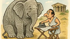 Ανέκδοτο: Γιατί οι ελέφαντες είναι γεμάτοι ζάρες;