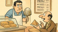 Ανέκδοτο: «Μπουγάτσα με στουπί!»