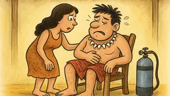 Ανέκδοτο: Η γυναίκα του κανίβαλου ανησυχεί...