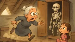 Ανέκδοτο: Η μικρή Αννούλα ρωτάει τη γιαγιά