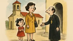 Ανέκδοτο: Πάει η Σοφία στην εκκλησία…