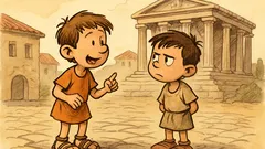 Ανέκδοτο: Ένα παιδάκι διηγείται σε ένα άλλο