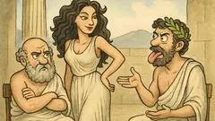 Ανέκδοτο: Μαλλιά μοιραία, μάτια ωραία, γλώσσα χυδαία