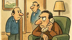 Ανέκδοτο: Εμπρός… μάλλον είμαι σπίτι, απλώς κρύβομαι