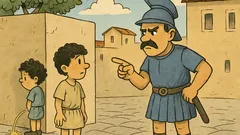 Ανέκδοτο: Ήταν δύο παιδιά, Σκάσε και Τρόπος