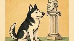 Ανέκδοτο: Όταν ένα χάσκι κλείσει το στόμα