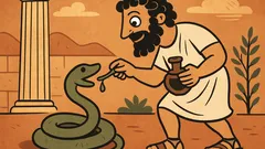 Ανέκδοτο: Πώς πέθανε το τελευταίο φίδι;