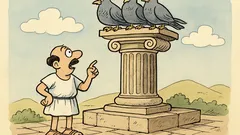 Ανέκδοτο: «Φαντάζεστε τι κουτσουλιές θα έριχναν;»