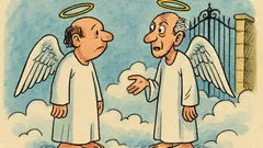 Ανέκδοτο: Πεθαίνουν δύο και συναντιούνται στον παράδεισο