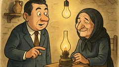 Ανέκδοτο: Νομάρχης μπαίνει στο σπίτι μιας γριάς