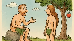 Ανέκδοτο: Γιατί έπλασε ο Θεός πρώτα τον Αδάμ;