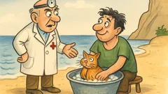 Ανέκδοτο: Περνά γιατρός και βλέπει τον Γιώργο…