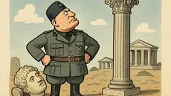 Ανέκδοτο: Ο Μουσολίνι μπαίνει σε καφενείο...