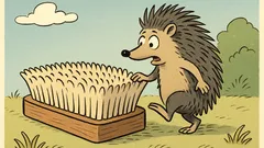 Ανέκδοτο: Ω, παρντόν! είπε ο σκαντζόχοιρος