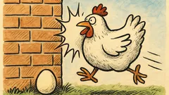 Ανέκδοτο: Πώς ρίχνεις αυγό στον τοίχο;