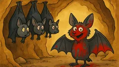 Ανέκδοτο: Τρεις νυχτερίδες σε μια σπηλιά…