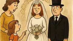 Ανέκδοτο: Στον γάμο, γιατί νυφικό άσπρο;