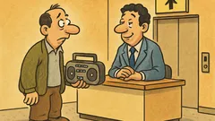 Ανέκδοτο: Πάει ένας να αγοράσει ραδιόφωνο