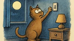 Ανέκδοτο: Γιατί η γάτα βλέπει στο σκοτάδι;