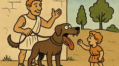 Ανέκδοτο: Πωλείται σκύλος—τρώει τα πάντα!