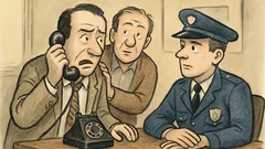 Ανέκδοτο: Ένας άντρας τηλεφωνεί στην αστυνομία…