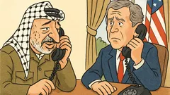 Ανέκδοτο: Ο Αραφάτ τηλεφωνεί στον Μπους...