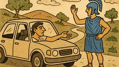 Ανέκδοτο: Ταξίδευε κάποιος Αθήνα–Θεσσαλονίκη…