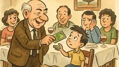 Ανέκδοτο: Ο παππούς βγάζει δύο χαρτονομίσματα