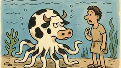 Ανέκδοτο: Ποιο ζώο στη θάλασσα λέει «μουυυ»;