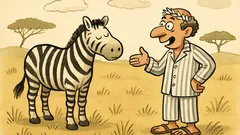 Ανέκδοτο: Πώς βγήκε η φήμη για ζέβρες;