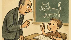 Ανέκδοτο: Κλίνα μου τη λέξη «γάτα»