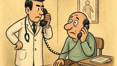 Ανέκδοτο: Τον παίρνει ο γιατρός τηλέφωνο…