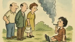 Ανέκδοτο: Γιατί η μικρή Αννούλα καπνίζει;