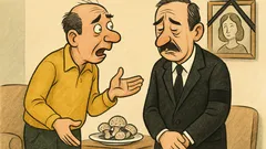 Ανέκδοτο: Τι γίνεσαι, Χάρη; Είμαι χήρος