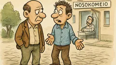 Ανέκδοτο: Δύο φίλοι συναντιούνται… και σοκάρονται