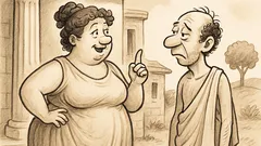 Ανέκδοτο: Η κυρία Τοφαλοπούλου έχασε 100 κιλά;