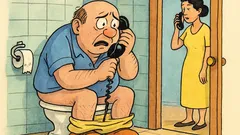 Ανέκδοτο: Ο σύζυγος έμεινε μόνος σπίτι…