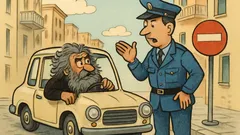 Ανέκδοτο: Πάει ο Ψαραντώνης στην Αθήνα…