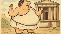 Ανέκδοτο: Μόλις φτάσεις χίλια κιλά, σταματάς να τρως